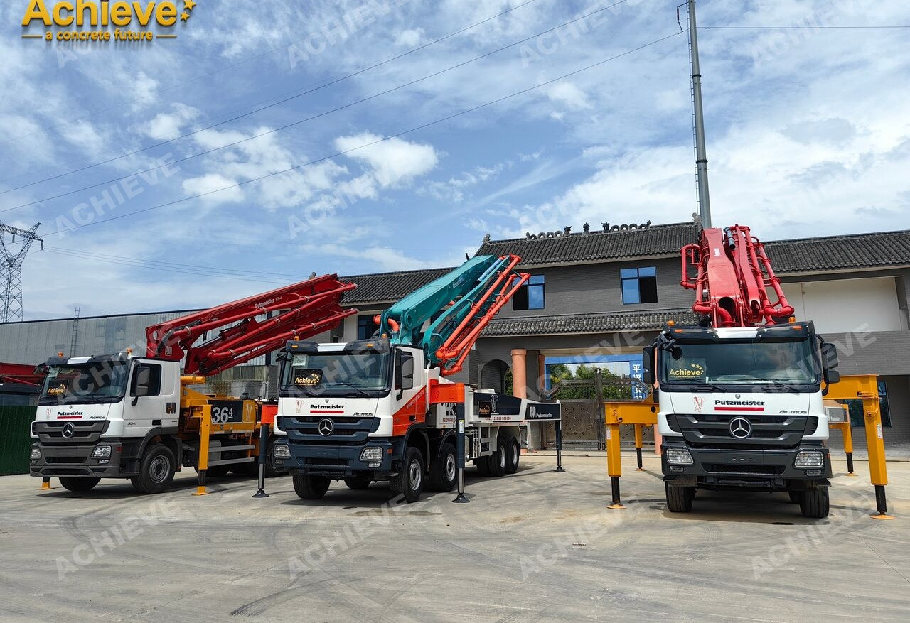 Camión bomba de hormigón PUTZMEISTER Mercedes-Benz 4141 Putzmeister 49.5M 【ACHIEVE】TOP CONDITION!!!: foto 10
