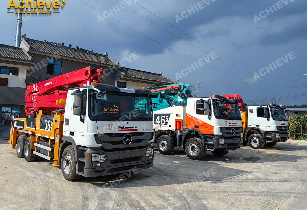Camión bomba de hormigón PUTZMEISTER Mercedes-Benz 4141 Putzmeister 49.5M 【ACHIEVE】TOP CONDITION!!!: foto 28