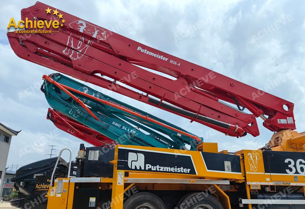 Camión bomba de hormigón PUTZMEISTER Mercedes-Benz 4141 Putzmeister 49.5M 【ACHIEVE】TOP CONDITION!!!: foto 7