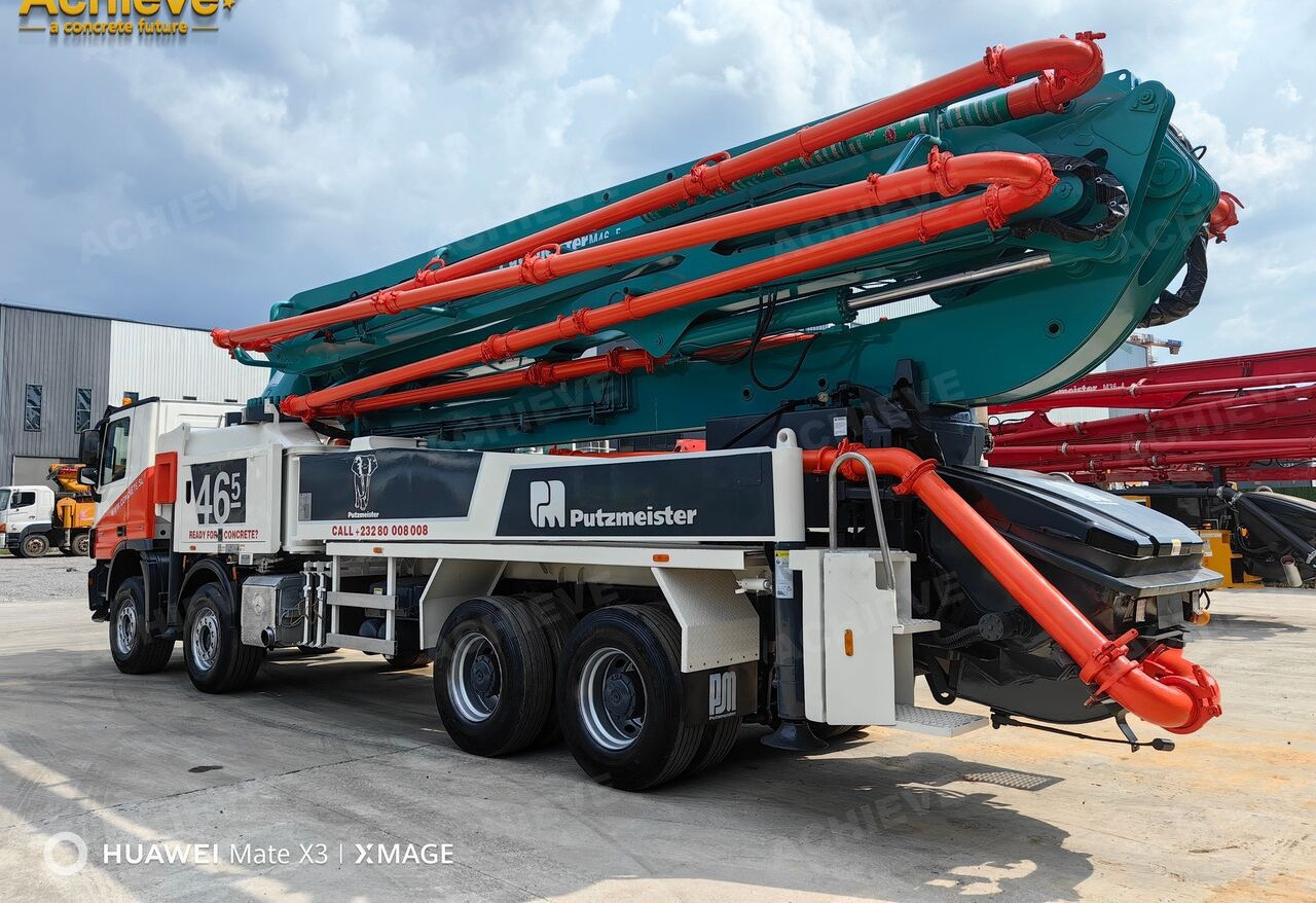 Camión bomba de hormigón Putzmeister Compact Truck-Mounted Concrete Pump M46-5 【ACHIEVE】TOP CONDITION!!!: foto 6