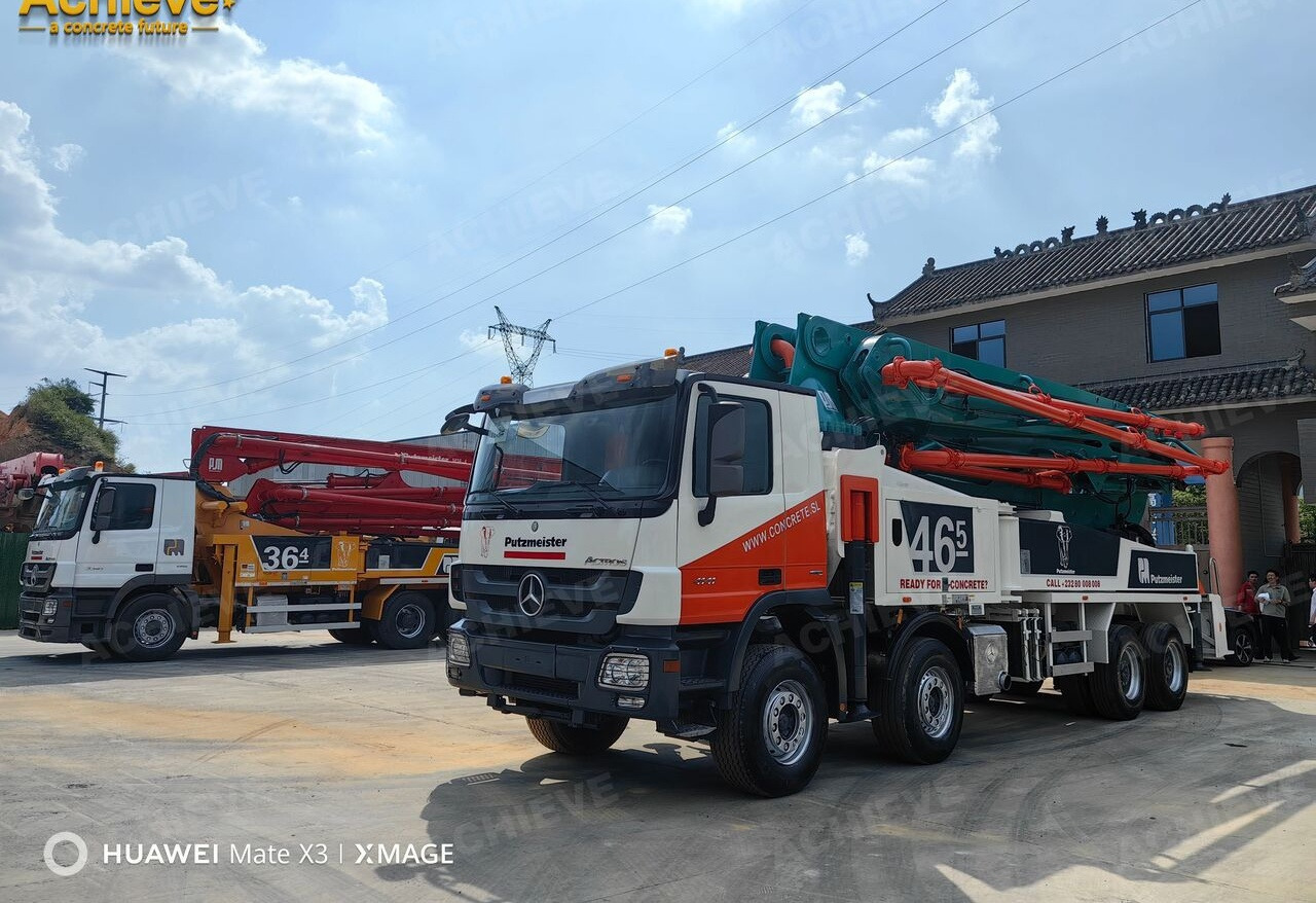 Camión bomba de hormigón Putzmeister Compact Truck-Mounted Concrete Pump M46-5 【ACHIEVE】TOP CONDITION!!!: foto 9