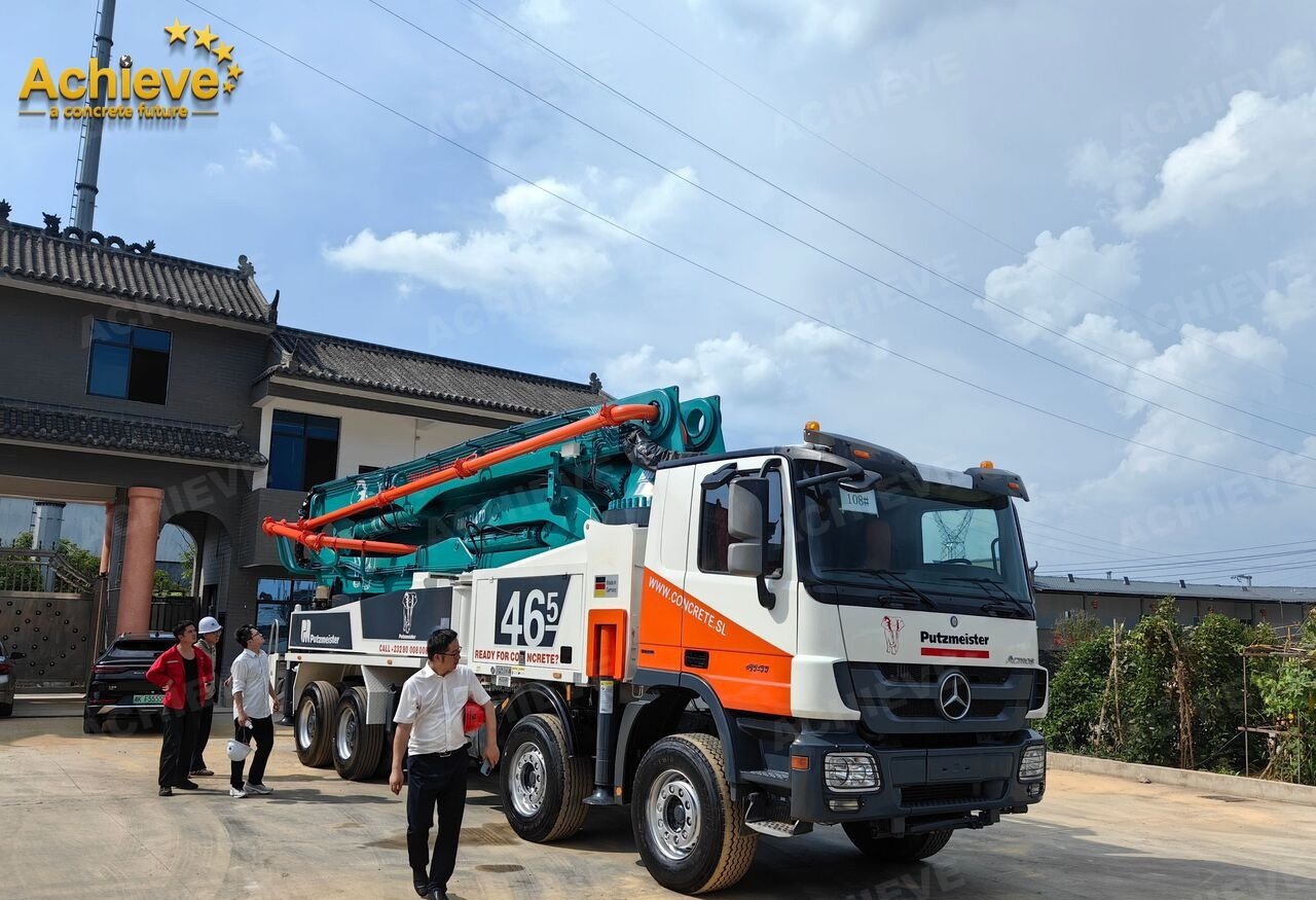 Camión bomba de hormigón Putzmeister Compact Truck-Mounted Concrete Pump M46-5 【ACHIEVE】TOP CONDITION!!!: foto 7