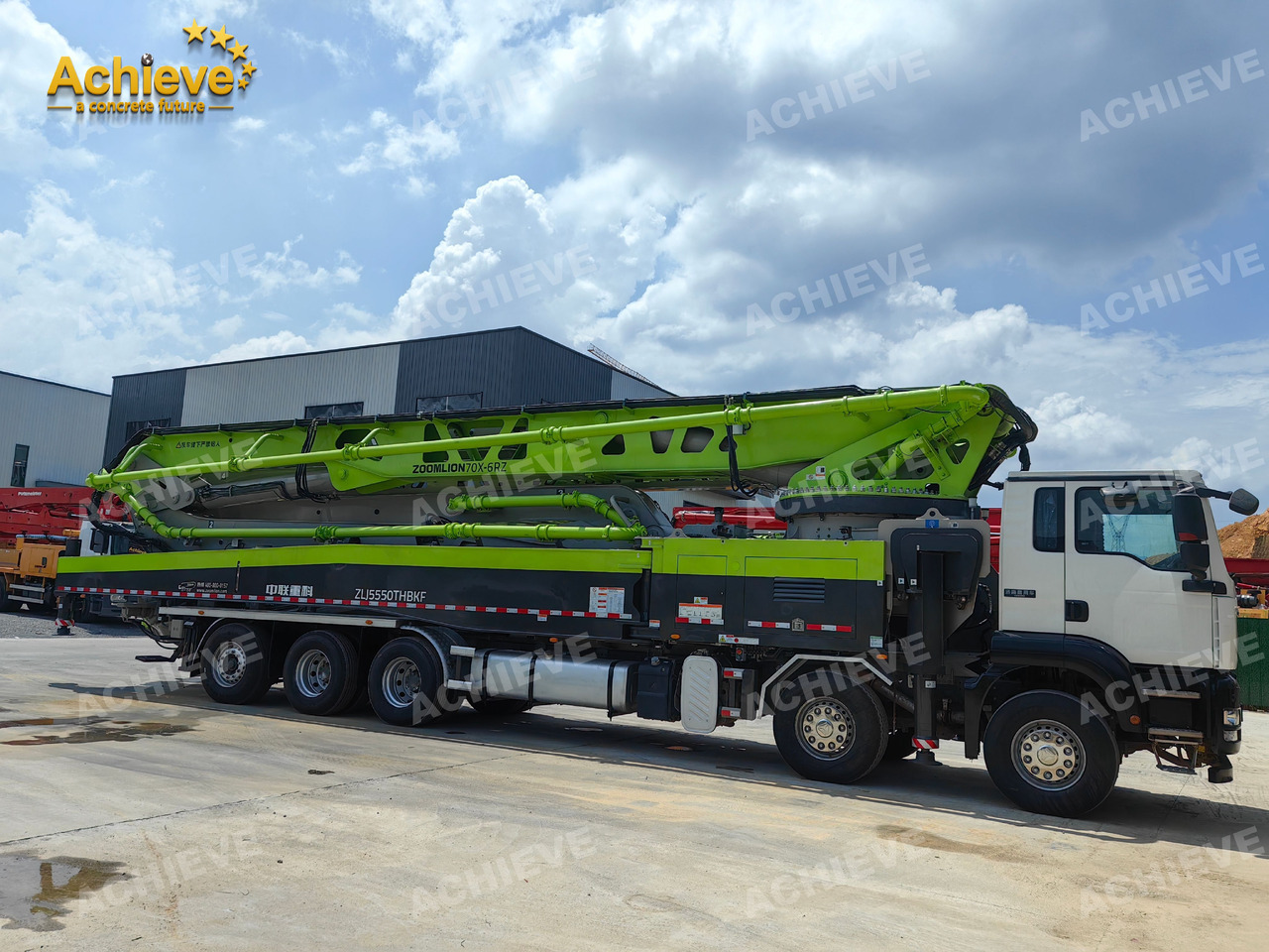 Zoomlion Zoomlion 70M 70X-6RZ Concrete pump truck ACTROS 4141 【ACHIEVE】TOP CONDITION!!! - Camión bomba de hormigón: foto 5 Zoomlion Zoomlion 70M 70X-6RZ Concrete pump truck ACTROS 4141 【ACHIEVE】TOP CONDITION!!! - Camión bomba de hormigón: foto 5