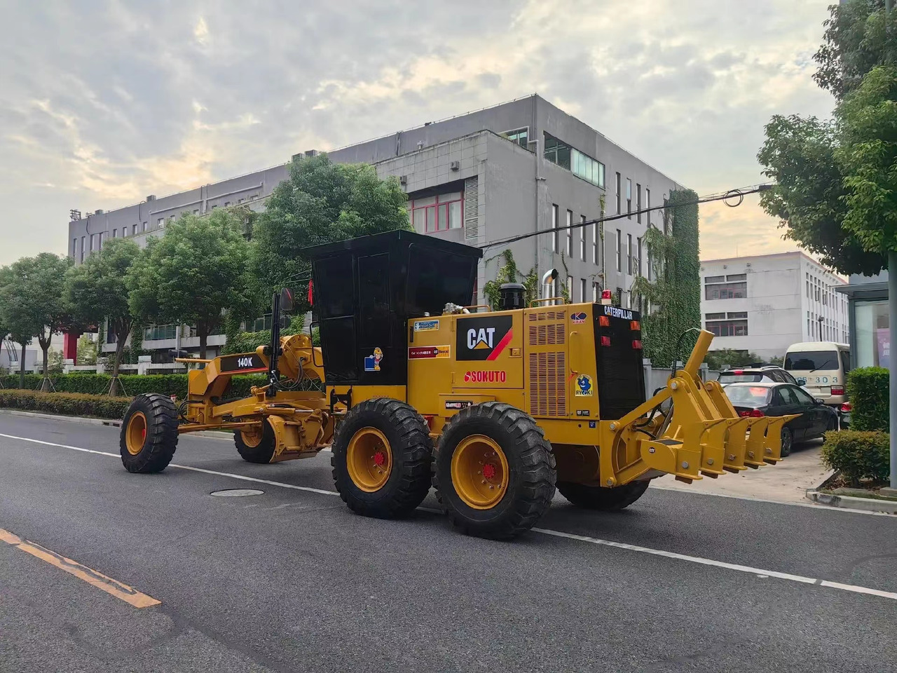 Caterpillar 140K Motor Grader Road Construction Machine - Grader: foto 4 Caterpillar 140K Motor Grader Road Construction Machine - Grader: foto 4