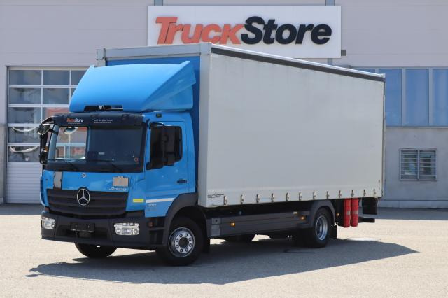 Mercedes-Benz Atego 1230 L - Camión lona: foto 1 Mercedes-Benz Atego 1230 L - Camión lona: foto 1