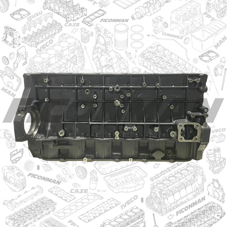 FPT IVECO CASE Cursor13 F3BE0684A B001 504003647 CYLINDER BLOCK 504052941/504040197 - Bloque de cilindros para Camión: foto 1 FPT IVECO CASE Cursor13 F3BE0684A B001 504003647 CYLINDER BLOCK 504052941/504040197 - Bloque de cilindros para Camión: foto 1