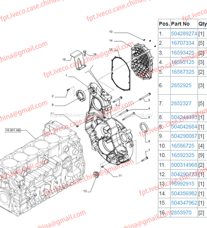 FPT IVECO CASE Cursor9 NEW HOLLAND T8.330 F2CFE614A*B041/F2CGE614F*V004 5802431166 Flywhee Chamber504289274 - Volante de inercia para Maquinaria agrícola: foto 1 FPT IVECO CASE Cursor9 NEW HOLLAND T8.330 F2CFE614A*B041/F2CGE614F*V004 5802431166 Flywhee Chamber504289274 - Volante de inercia para Maquinaria agrícola: foto 1