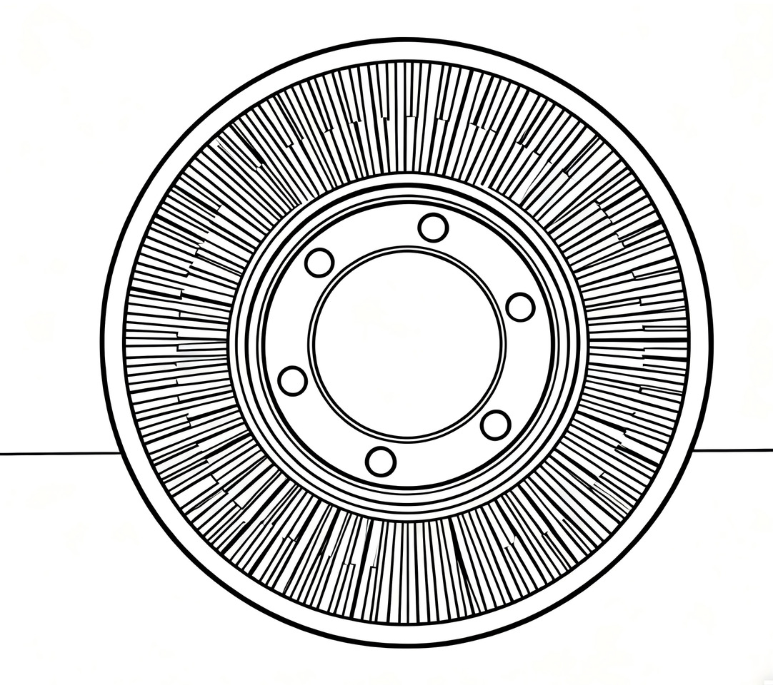 OEM Engine C11 Crankshaft shock absorber F801610844 F801863562 - Motor y piezas: foto 1 OEM Engine C11 Crankshaft shock absorber F801610844 F801863562 - Motor y piezas: foto 1