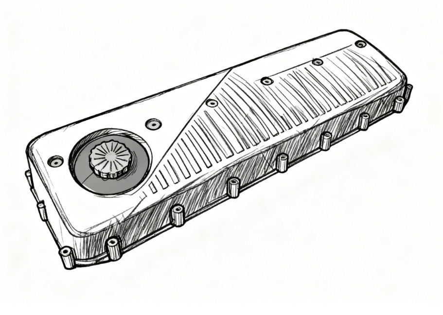 OEM Engine Cursor9 Bus F2CFE612D*J231/F2CFE612A*J098 5802748674 Cylinder head cover F5801886274 - Cabezal de bloque para Autobús: foto 1 OEM Engine Cursor9 Bus F2CFE612D*J231/F2CFE612A*J098 5802748674 Cylinder head cover F5801886274 - Cabezal de bloque para Autobús: foto 1