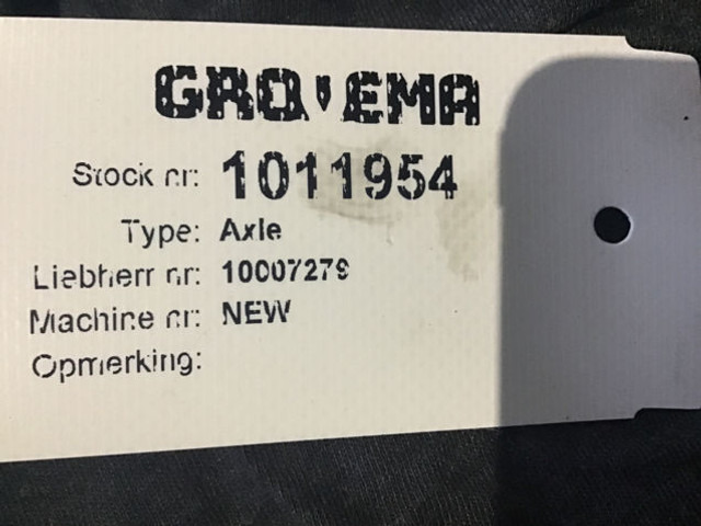 Eje y piezas nuevo Liebherr Axle: foto 14