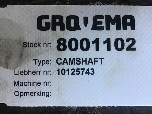 Liebherr Camshaft - Árbol de levas: foto 5 Liebherr Camshaft - Árbol de levas: foto 5