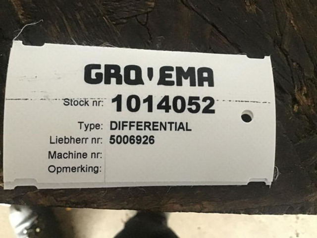 Liebherr Differential - Diferencial: foto 5 Liebherr Differential - Diferencial: foto 5