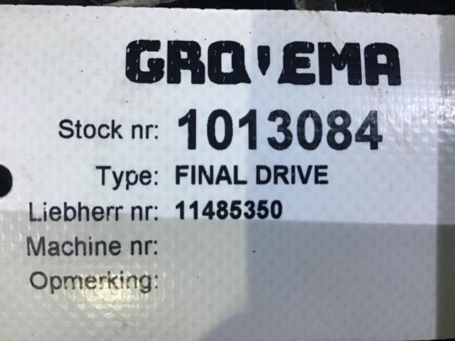 Suspensión nuevo Liebherr Final Drive: foto 12