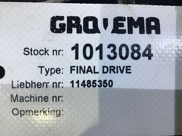 Suspensión nuevo Liebherr Final Drive: foto 7
