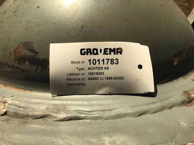 Liebherr REAR AXLE - Eje y piezas: foto 5 Liebherr REAR AXLE - Eje y piezas: foto 5