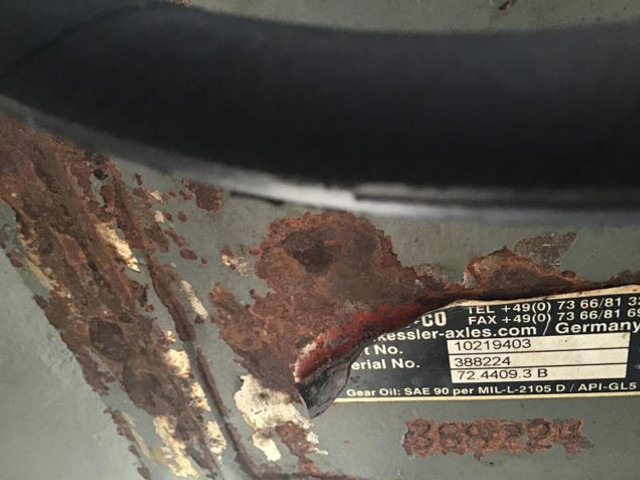 Liebherr REAR AXLE - Eje y piezas: foto 4 Liebherr REAR AXLE - Eje y piezas: foto 4
