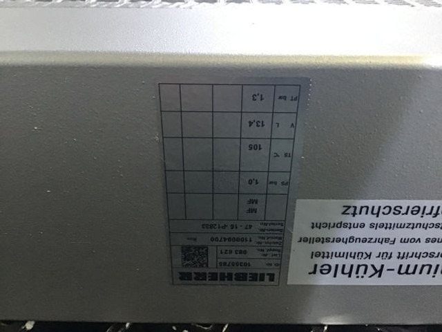 Intercooler nuevo Liebherr Watercooler: foto 7