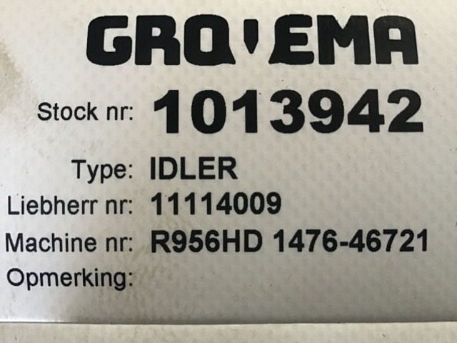 Recambio Liebherr Guide Wheel D8L: foto 6