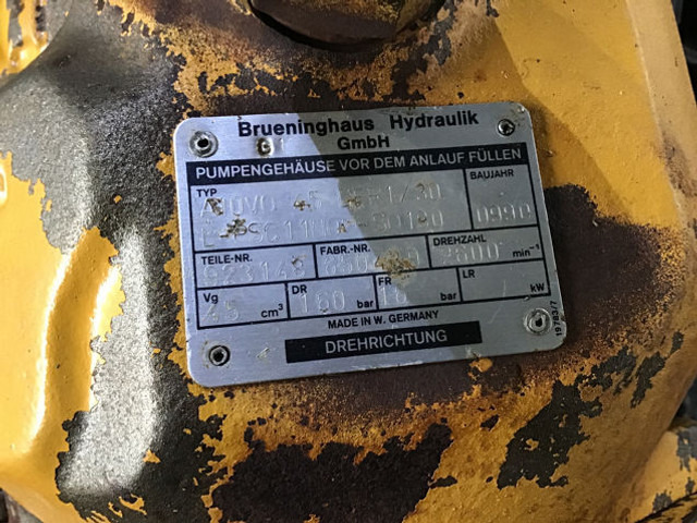 Rexroth A10V045 - Bomba hidráulica: foto 1 Rexroth A10V045 - Bomba hidráulica: foto 1