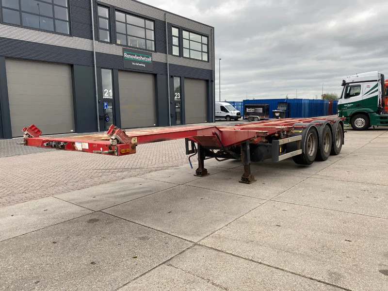 D-Tec FT-43-03V / Flexitrailer / 2x Extendable / BPW / 1x Lift Axle - Semirremolque portacontenedore/ Intercambiable: foto 4 D-Tec FT-43-03V / Flexitrailer / 2x Extendable / BPW / 1x Lift Axle - Semirremolque portacontenedore/ Intercambiable: foto 4