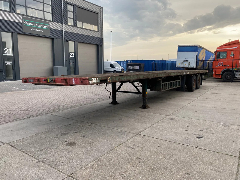 Flandria Plateau Trailer with Twist-Locks / BPW + Drums - Semirremolque plataforma/ Caja abierta: foto 4 Flandria Plateau Trailer with Twist-Locks / BPW + Drums - Semirremolque plataforma/ Caja abierta: foto 4