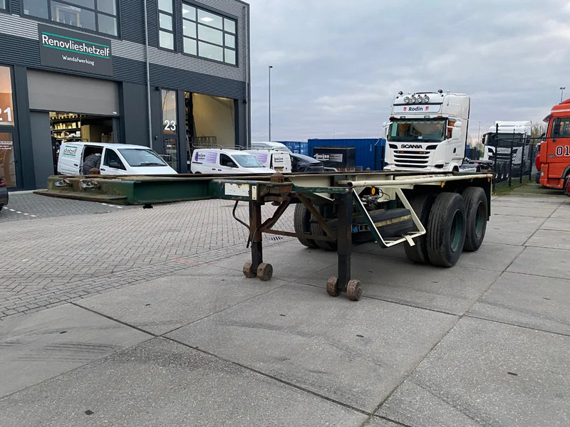 Groenewegen Container Chassis / 20 FT / BPW / Double Tyres - Semirremolque portacontenedore/ Intercambiable: foto 4 Groenewegen Container Chassis / 20 FT / BPW / Double Tyres - Semirremolque portacontenedore/ Intercambiable: foto 4