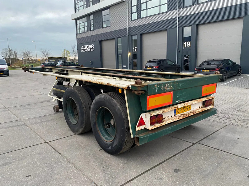 Groenewegen Container Chassis / 20 FT / BPW / Double Tyres - Semirremolque portacontenedore/ Intercambiable: foto 3 Groenewegen Container Chassis / 20 FT / BPW / Double Tyres - Semirremolque portacontenedore/ Intercambiable: foto 3