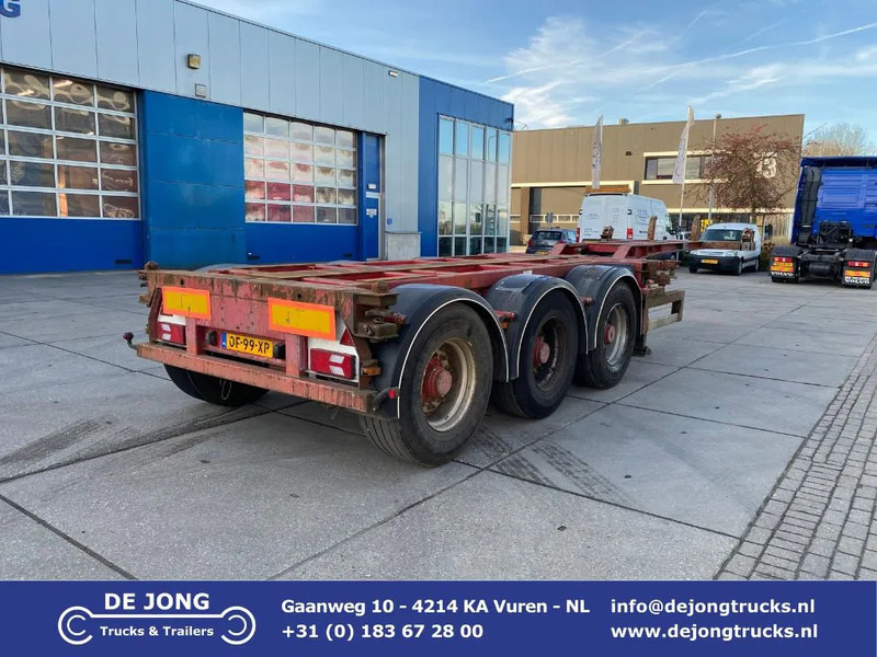 Kromhout Container Chassis / 40-45 FT / SAF / 1x Lift Axle - Semirremolque portacontenedore/ Intercambiable: foto 1 Kromhout Container Chassis / 40-45 FT / SAF / 1x Lift Axle - Semirremolque portacontenedore/ Intercambiable: foto 1