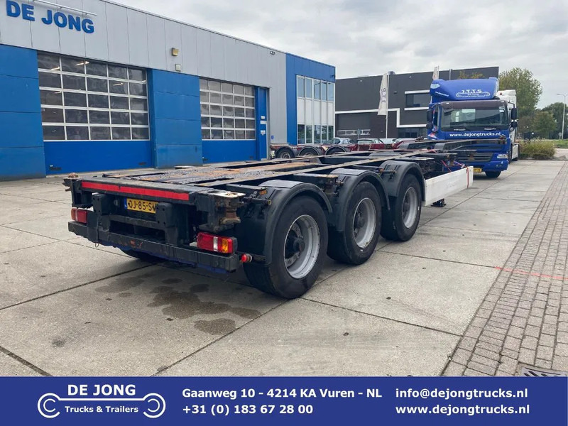 Krone SD 27 / Container Chassis / BPW + Disc / 1x Extendable / 1x Lift Axle - Semirremolque portacontenedore/ Intercambiable: foto 1 Krone SD 27 / Container Chassis / BPW + Disc / 1x Extendable / 1x Lift Axle - Semirremolque portacontenedore/ Intercambiable: foto 1