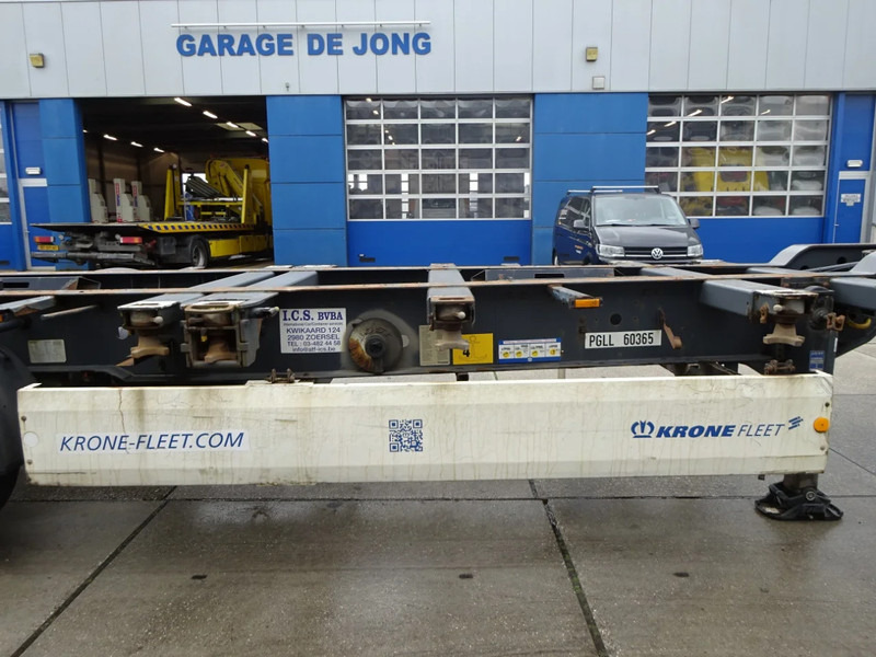 Semirremolque portacontenedore/ Intercambiable Krone SD 27 / Container Chassis / BPW + Drum / 45 FT: foto 8