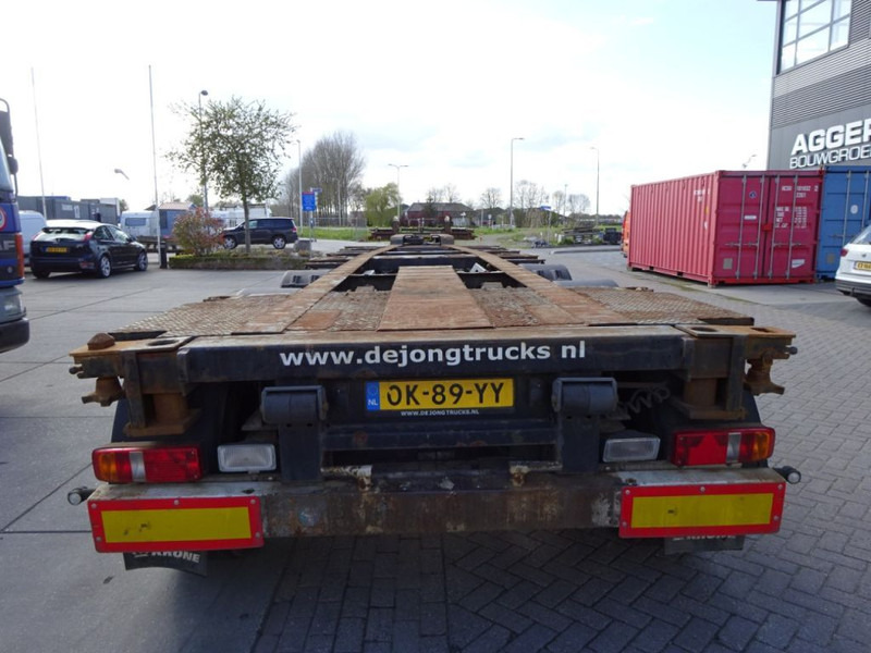 Krone SD Chassis / ADR / 2x Extendable / MB + Disc / 2x Lift Axle - Semirremolque portacontenedore/ Intercambiable: foto 2 Krone SD Chassis / ADR / 2x Extendable / MB + Disc / 2x Lift Axle - Semirremolque portacontenedore/ Intercambiable: foto 2