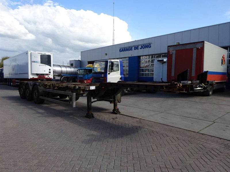 Krone SD Chassis / ADR / 2x Extendable / MB + Disc / 2x Lift Axle - Semirremolque portacontenedore/ Intercambiable: foto 5 Krone SD Chassis / ADR / 2x Extendable / MB + Disc / 2x Lift Axle - Semirremolque portacontenedore/ Intercambiable: foto 5