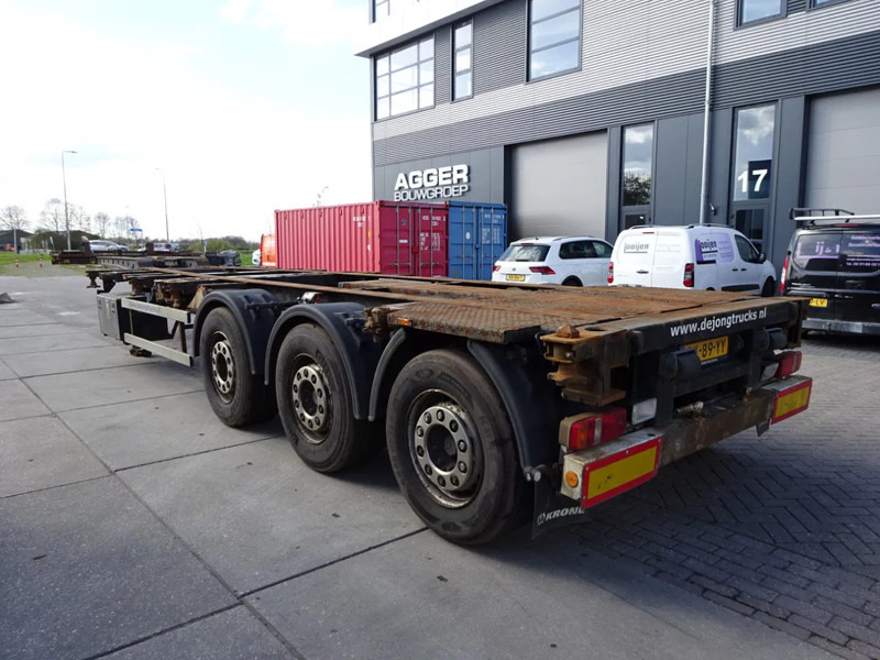 Krone SD Chassis / ADR / 2x Extendable / MB + Disc / 2x Lift Axle - Semirremolque portacontenedore/ Intercambiable: foto 3 Krone SD Chassis / ADR / 2x Extendable / MB + Disc / 2x Lift Axle - Semirremolque portacontenedore/ Intercambiable: foto 3