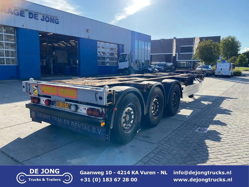 Schmitz Cargobull SCF 24 Chassis / SAF + Disc / 2x Extendable / Lift Axle - Semirremolque portacontenedore/ Intercambiable: foto 1 Schmitz Cargobull SCF 24 Chassis / SAF + Disc / 2x Extendable / Lift Axle - Semirremolque portacontenedore/ Intercambiable: foto 1