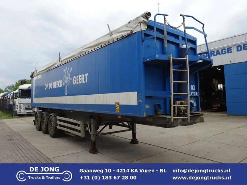 Stas Stas SA339K / Tipper ALU / 55 M3 / Mercedes + Disc / 1x Lift Axle - Semirremolque volquete: foto 1 Stas Stas SA339K / Tipper ALU / 55 M3 / Mercedes + Disc / 1x Lift Axle - Semirremolque volquete: foto 1