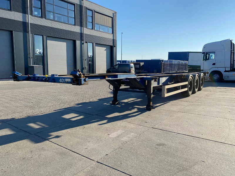 TURBO'S HOET 40 FT / BPW + Disc / 1x Lift Axle / 4690 KG! - Semirremolque portacontenedore/ Intercambiable: foto 4 TURBO'S HOET 40 FT / BPW + Disc / 1x Lift Axle / 4690 KG! - Semirremolque portacontenedore/ Intercambiable: foto 4