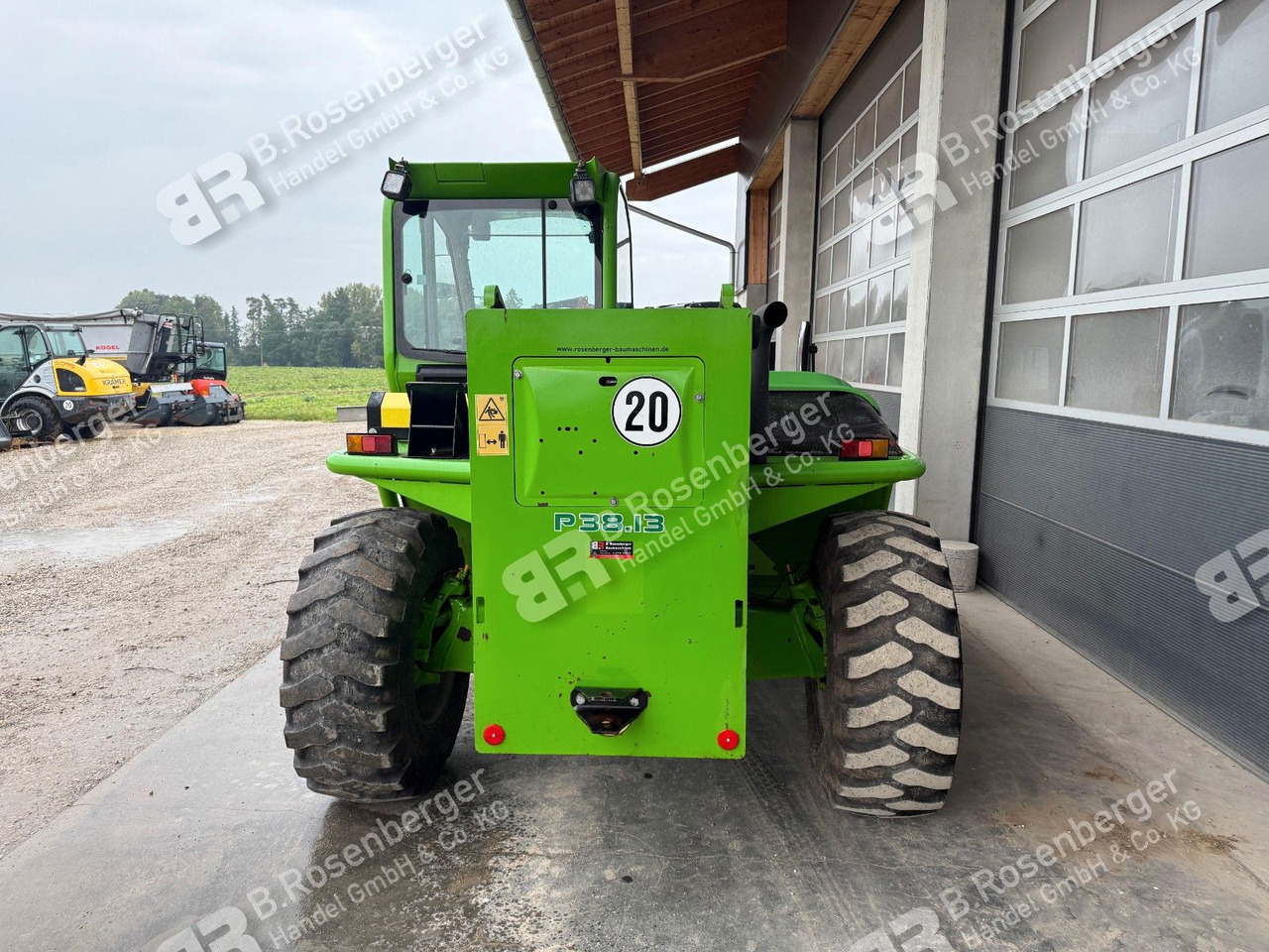 Merlo P38.13 / inkl. Gabel+Schaufel / BüVo / nur 2971h - Manipulador telescópico: foto 4 Merlo P38.13 / inkl. Gabel+Schaufel / BüVo / nur 2971h - Manipulador telescópico: foto 4