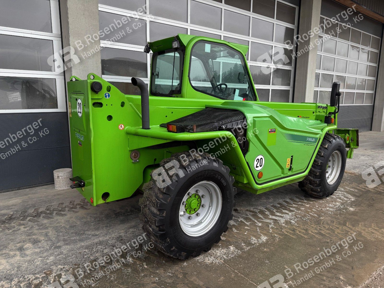 Merlo P38.13 / inkl. Gabel+Schaufel / BüVo / nur 2971h - Manipulador telescópico: foto 5 Merlo P38.13 / inkl. Gabel+Schaufel / BüVo / nur 2971h - Manipulador telescópico: foto 5