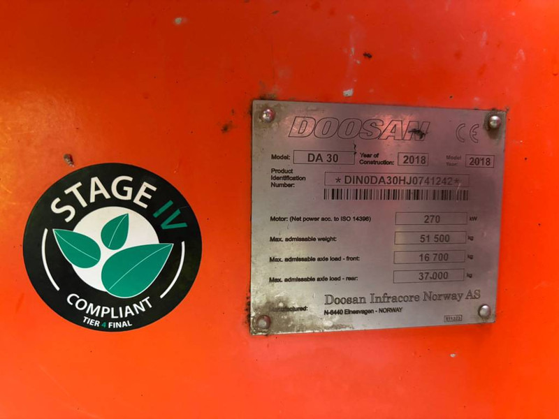 Doosan DA 30 - Dúmper articulado: foto 5 Doosan DA 30 - Dúmper articulado: foto 5