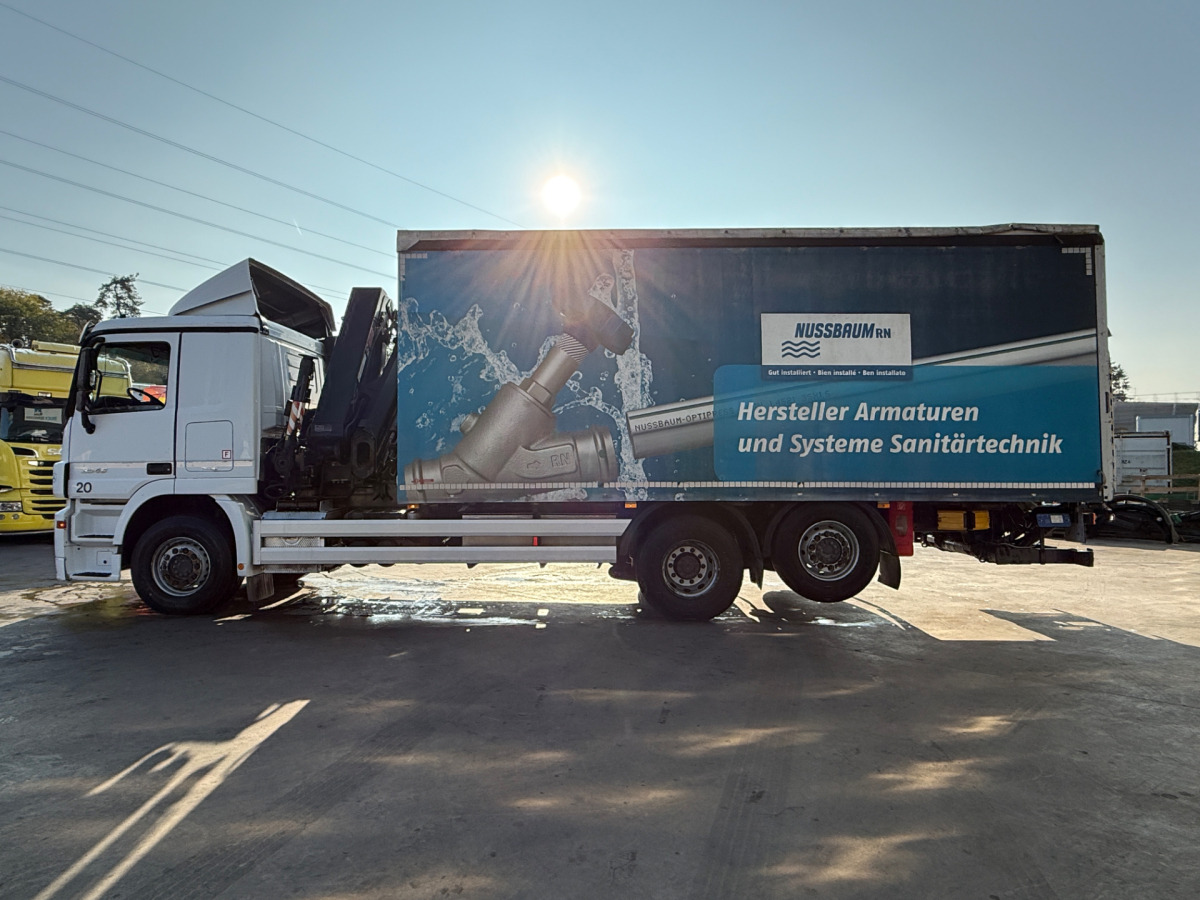 Camión grúa MERCEDES Actros 2548 6x2 Hiab 244-5: foto 10