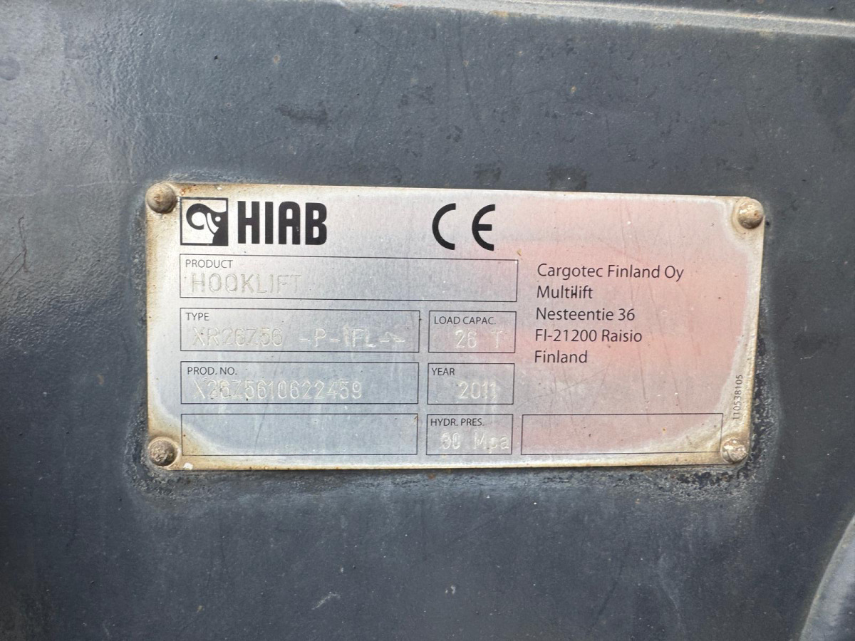 Camión multibasculante MERCEDES Actros 3248 Hiabt 26T AHK: foto 17