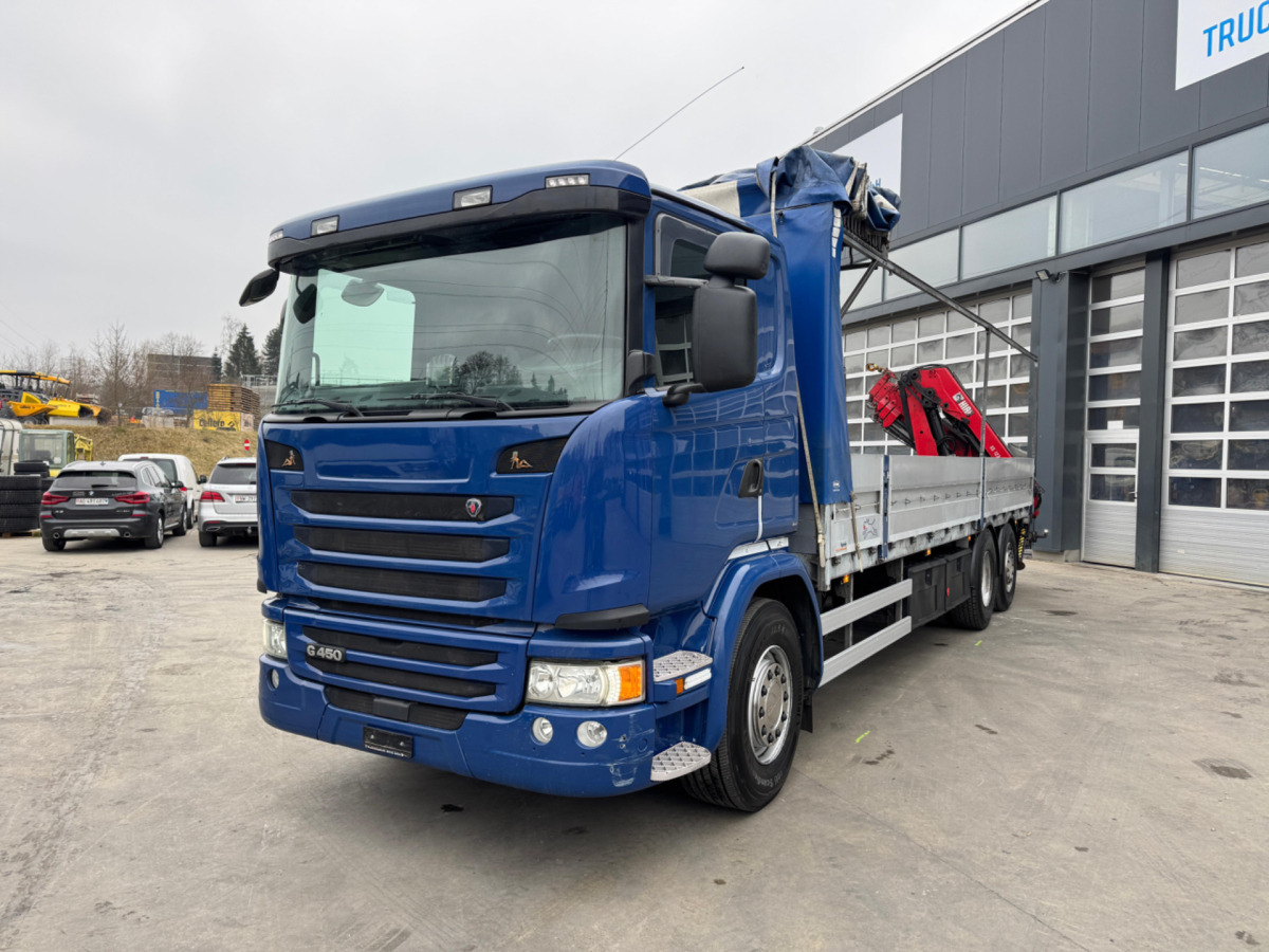 SCANIA G450 6x2 Hiab 122-4 - Camión grúa: foto 2 SCANIA G450 6x2 Hiab 122-4 - Camión grúa: foto 2