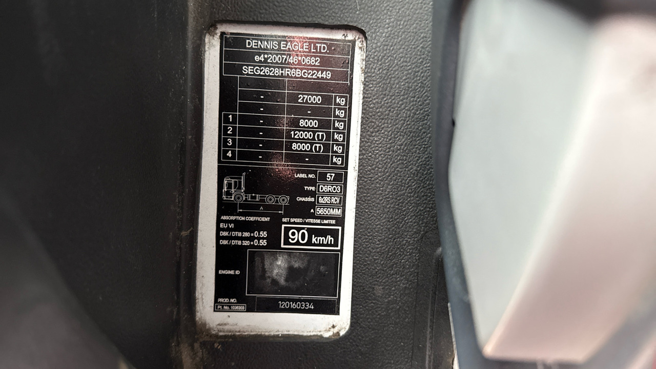 Camión de basura Dennis Elite 6: foto 12