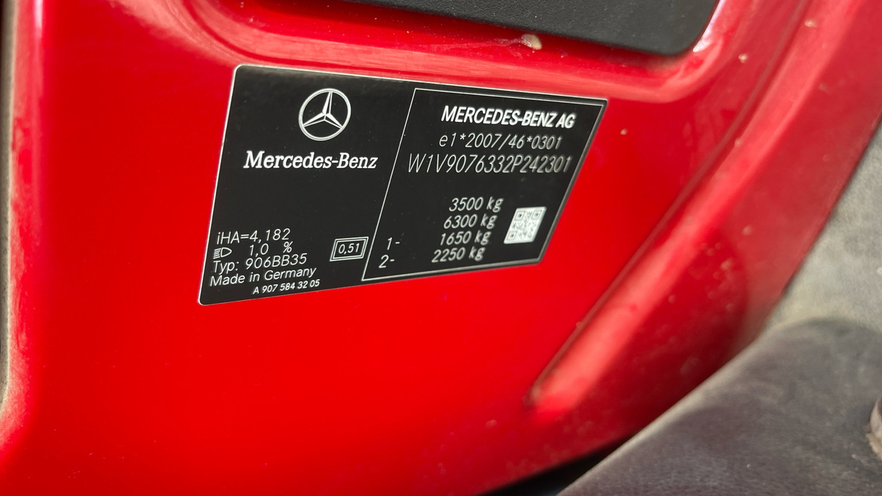Furgón MERCEDES-BENZ SPRINTER 316 CDI: foto 12