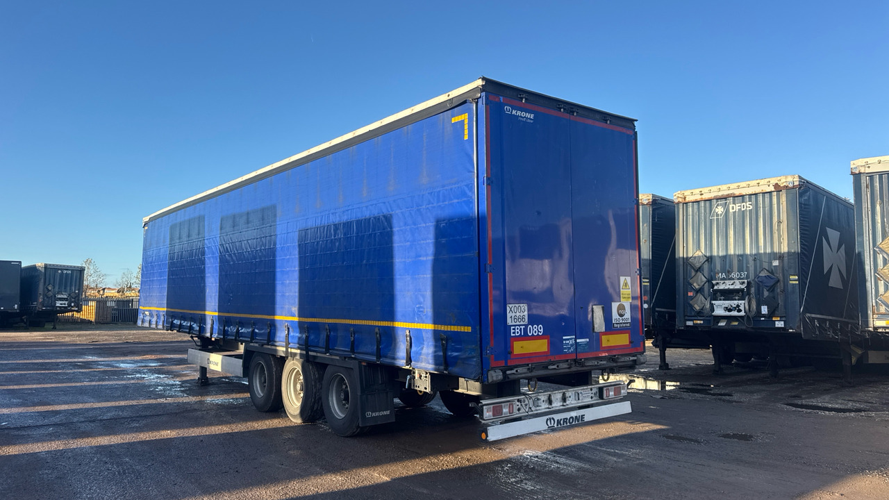 KRONE CURTAINSIDE EUROLINER - Remolque: foto 4 KRONE CURTAINSIDE EUROLINER - Remolque: foto 4