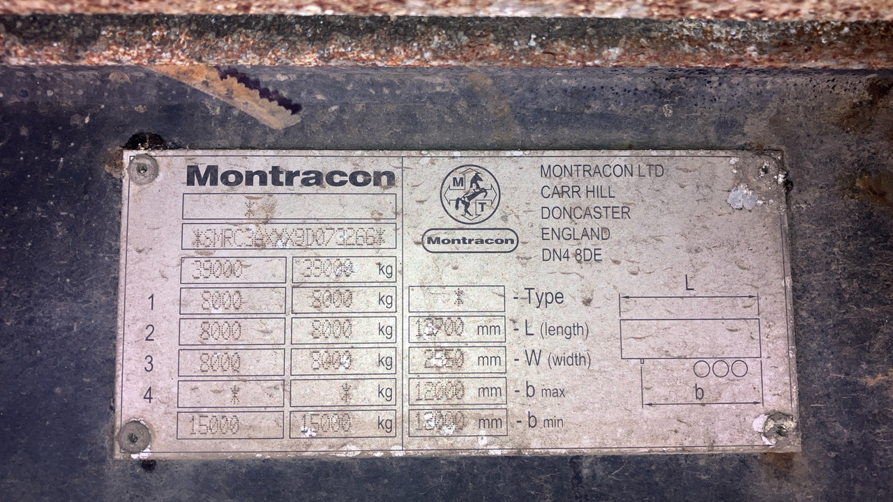 Remolque MONTRACON CURTAINSIDE: foto 13