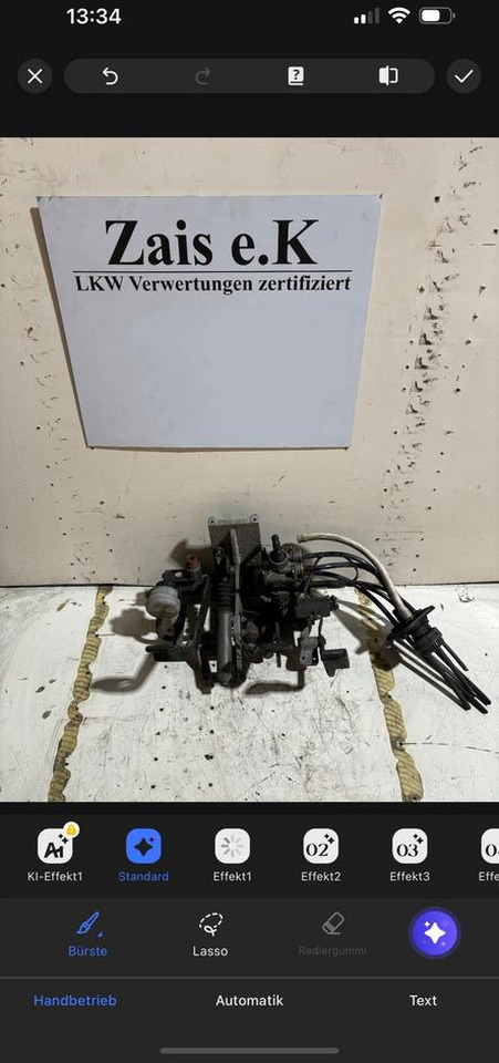 KNORR-BREMSE Fußbremsventil MB4825/35372 - Válvula de freno para Camión: foto 1 KNORR-BREMSE Fußbremsventil MB4825/35372 - Válvula de freno para Camión: foto 1