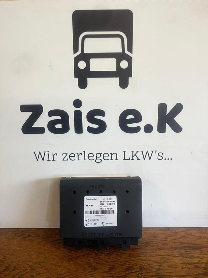 MAN Continental Elektronik PTM Steuergerät 81.25805-7153 - Unidad de control para Camión: foto 1 MAN Continental Elektronik PTM Steuergerät 81.25805-7153 - Unidad de control para Camión: foto 1