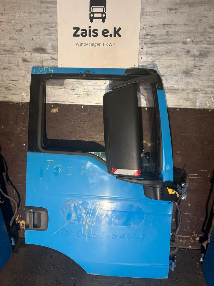 MAN TGS EU5 Beifahrertür Blau Spiegel Innenverkleidung LN 54 - Puerta y piezas para Camión: foto 1 MAN TGS EU5 Beifahrertür Blau Spiegel Innenverkleidung LN 54 - Puerta y piezas para Camión: foto 1