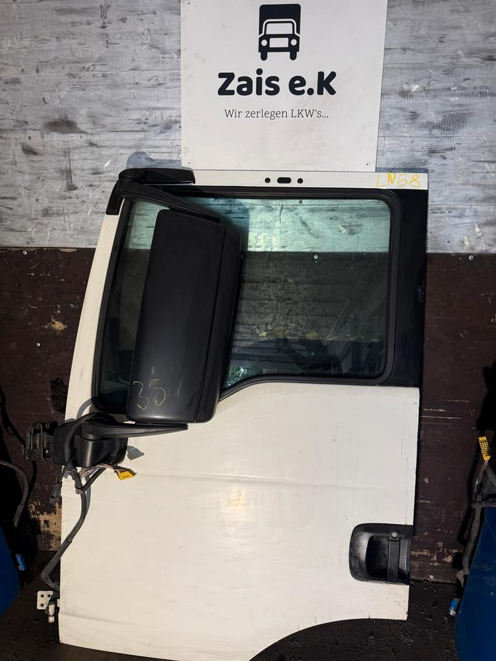 MAN TGS EU6 Fahrertür Weiß Spiegel Innenverkleidung LN 58 - Puerta y piezas para Camión: foto 1 MAN TGS EU6 Fahrertür Weiß Spiegel Innenverkleidung LN 58 - Puerta y piezas para Camión: foto 1